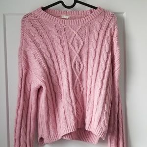 Light Pink Knit Sweater - Garage